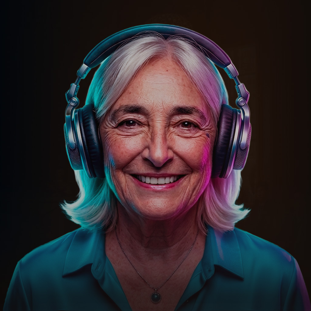 Thelma Jhones em retrato artístico